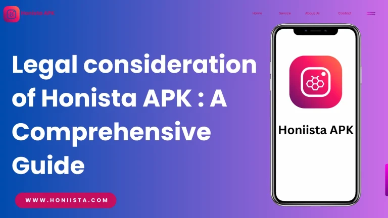 Legal consideration of Honista APK